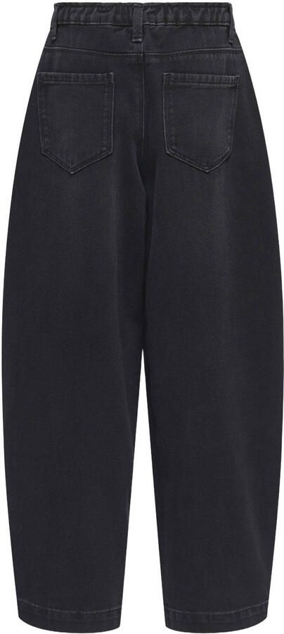 ONLY KIDS GIRL KOGCOMET barrel jeans zwart
