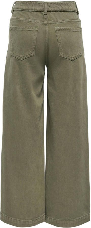 ONLY KIDS GIRL KOGCOMET wide leg jeans groen - Foto 2