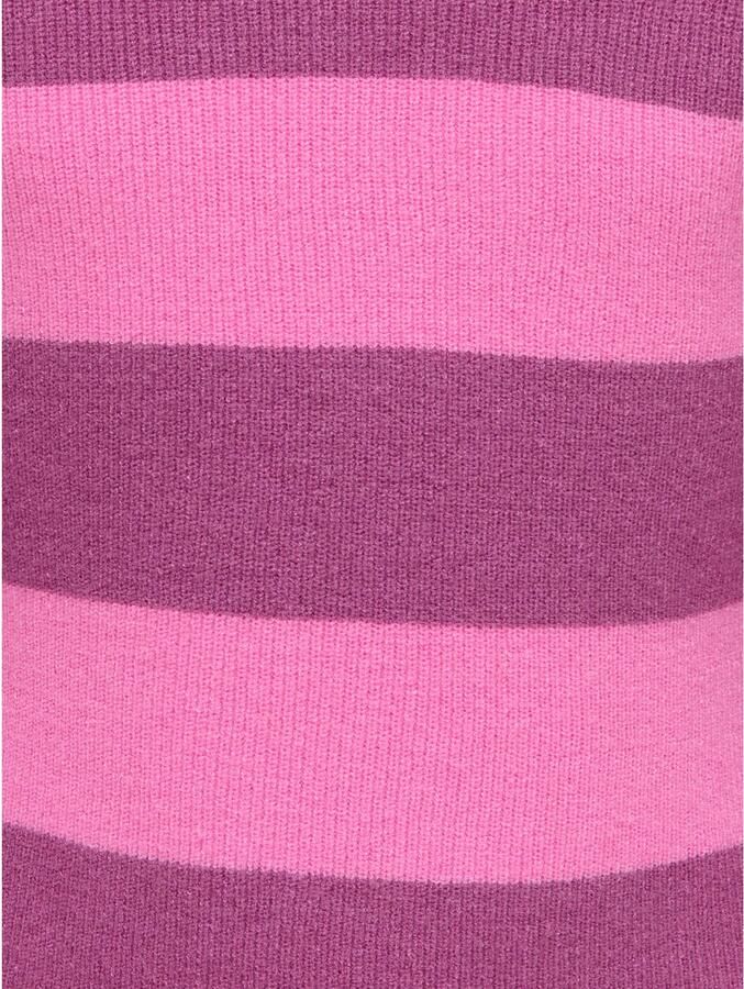 ONLY KIDS GIRL KOGFRANCA gestreepte gebreide trui roze - Foto 3