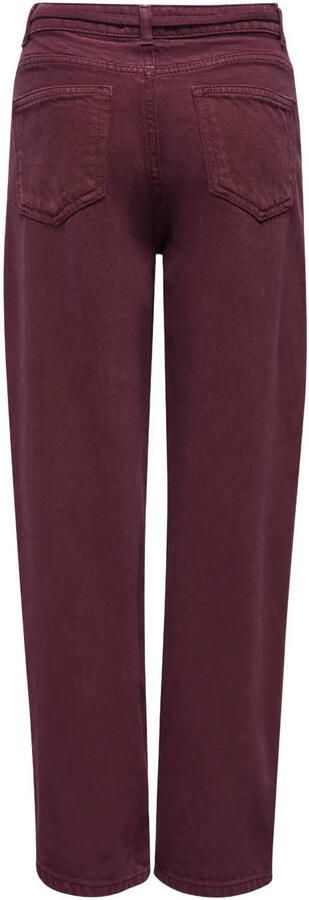 ONLY KIDS GIRL KOGGIANNA baggy jeans donkerrood - Foto 2