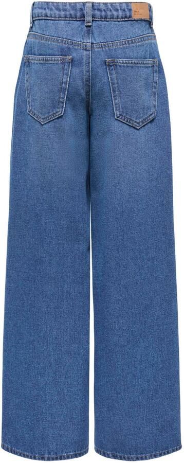 ONLY KIDS GIRL KOGHOPE wide leg jeans mediumblauw - Foto 2
