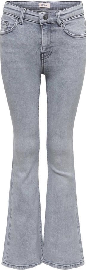 ONLY KIDS GIRL KOGJUICY flared jeans grijs