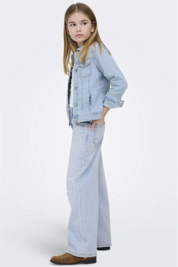 Only regular fit wide leg jeans van puur katoen model 'KOGMOTT' - Foto 2