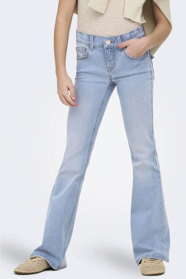 ONLY KIDS GIRL KOGPHOEBE flared jeans light blue denim