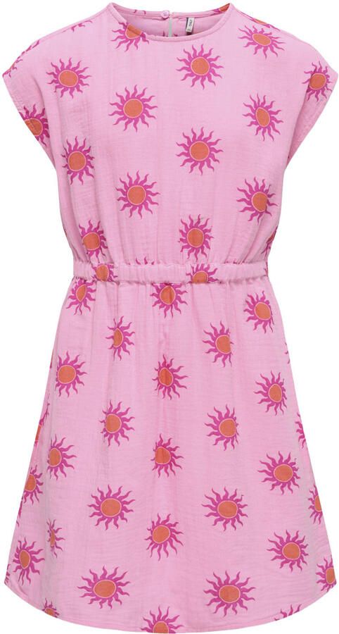 ONLY KIDS GIRL korte jurk roze