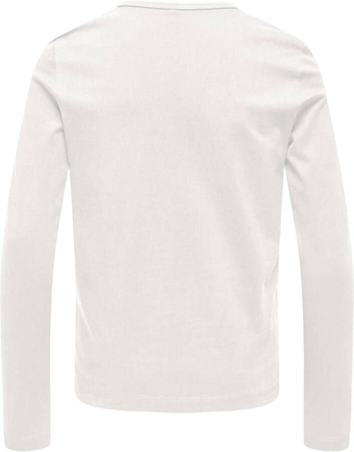 ONLY KIDS GIRL longsleeve met print ecru - Foto 2