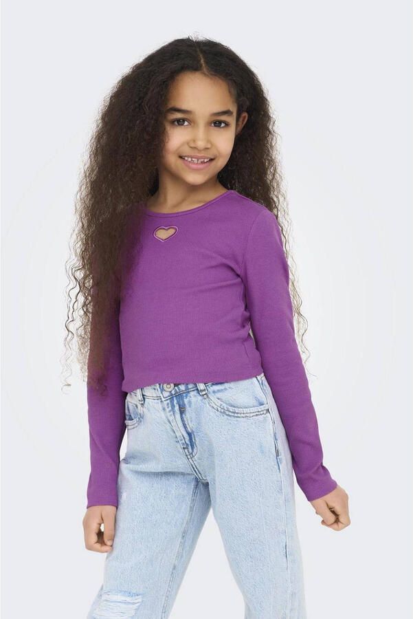 ONLY KIDS GIRL longsleeve paars - Foto 3