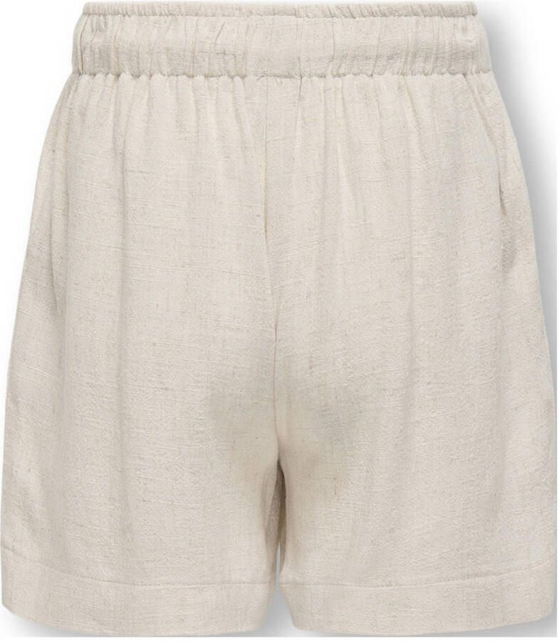 KIDS ONLY Short KOGSIESTA PULL-UP LINEN BLEND SHORTS PNT