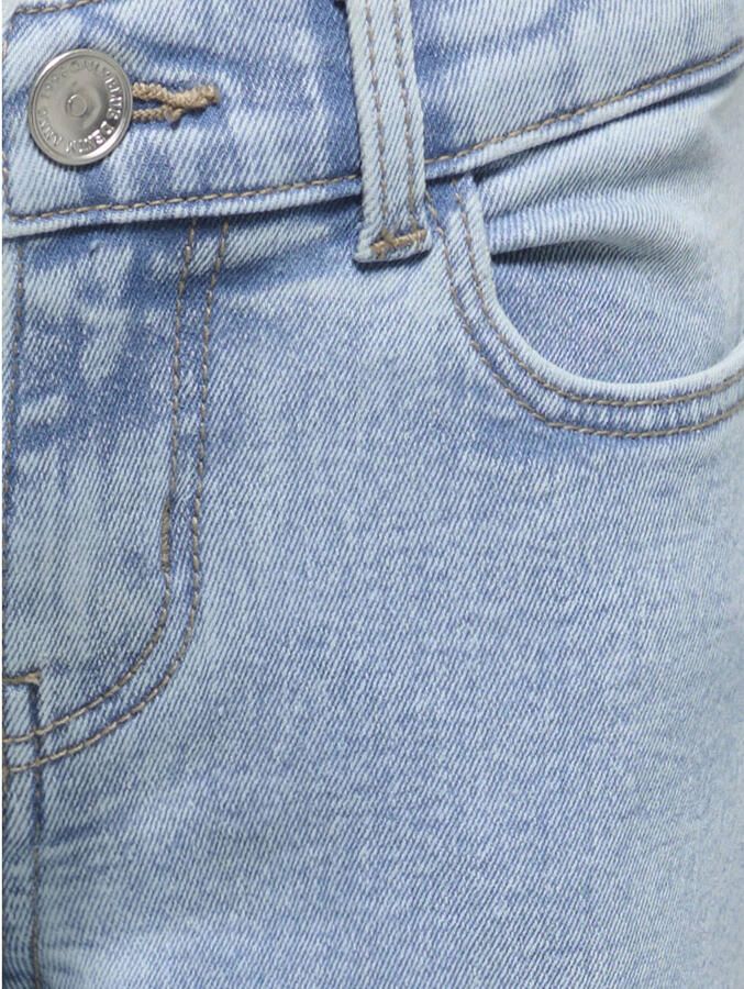 ONLY KIDS GIRL low waist flared jeans light blue denim