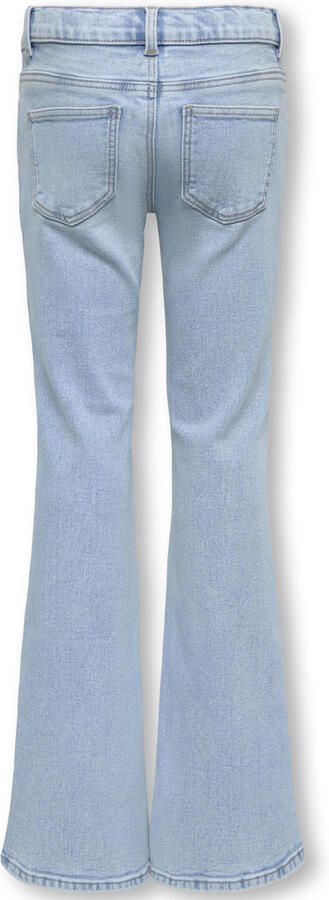 ONLY KIDS GIRL low waist flared jeans light blue denim - Foto 2