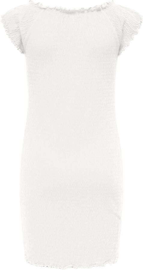 ONLY KIDS GIRL midi jurk wit