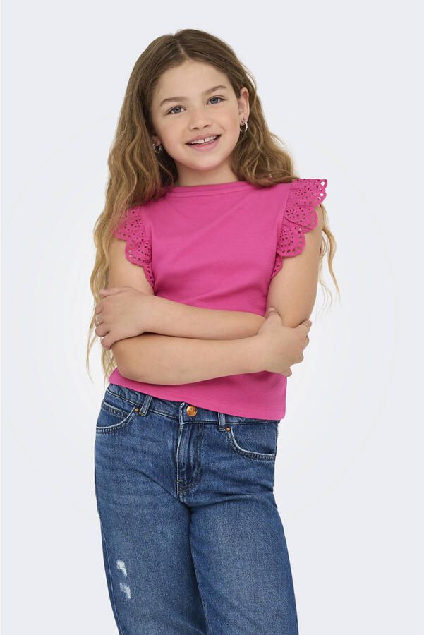 KIDS ONLY Shirt met korte mouwen KOGDREA LIFE S S TOP JRS