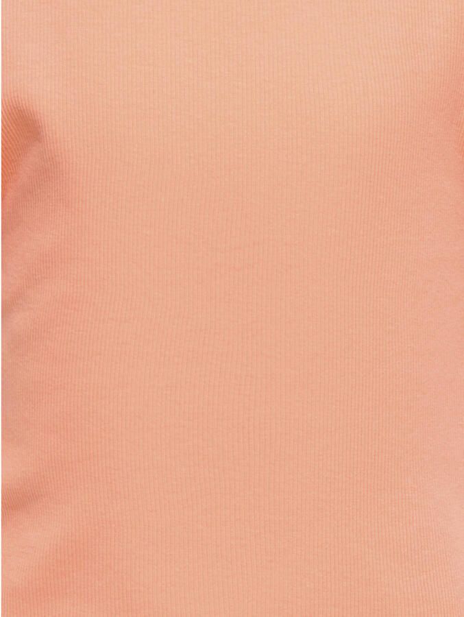 ONLY KIDS GIRL mouwloze top zalm broderie
