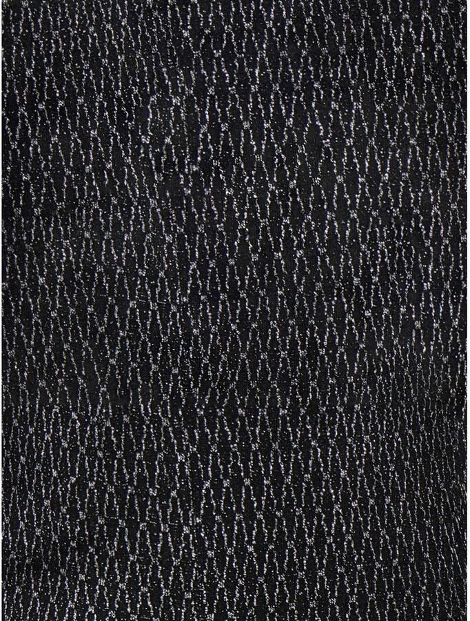 ONLY KIDS GIRL one shoulder jurk met glitters zwart zilver - Foto 2