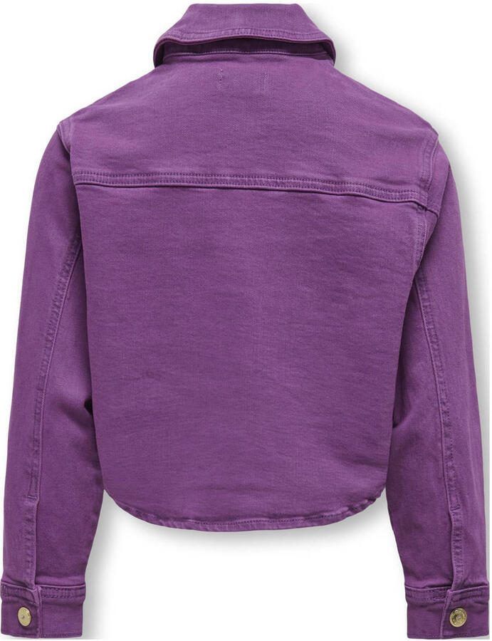 ONLY KIDS GIRL overshirt paars