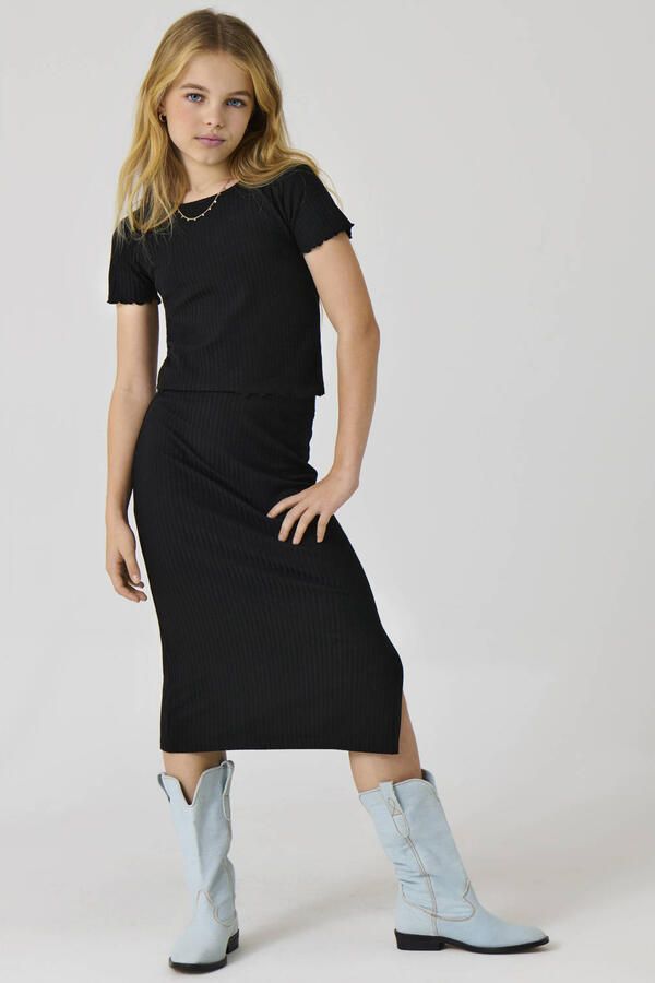 KIDS ONLY Jerseyrok KOGNELLA LONG SIDE SLIT SKIRT JRS NOOS