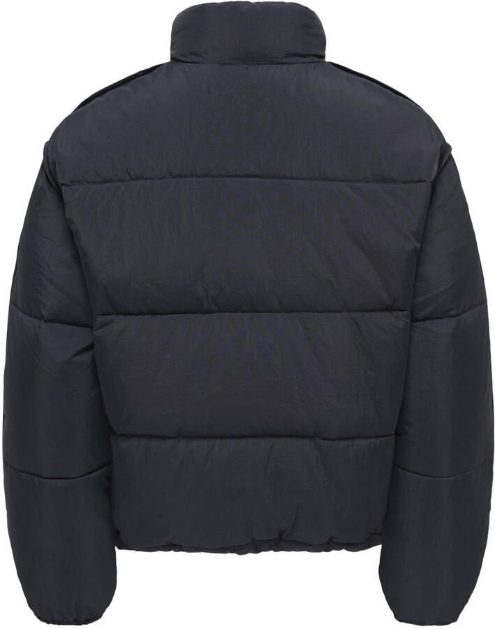 ONLY KIDS GIRL quilted gewatteerde winterjas zwart - Foto 2