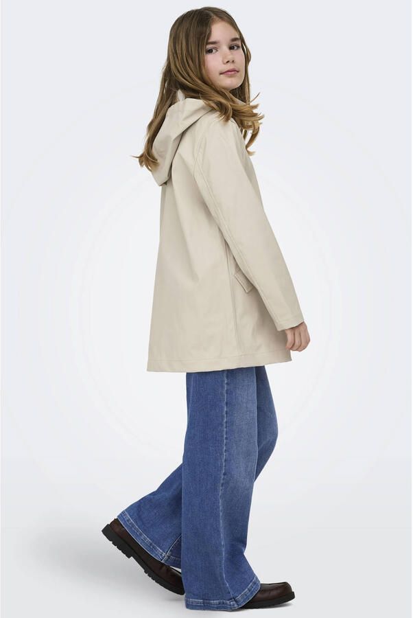 ONLY KIDS GIRL regenjas zand - Foto 2