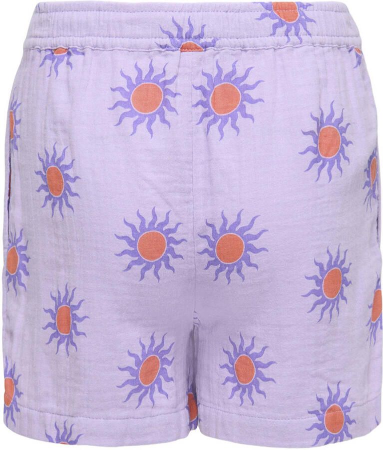 ONLY KIDS GIRL regular casual short lila