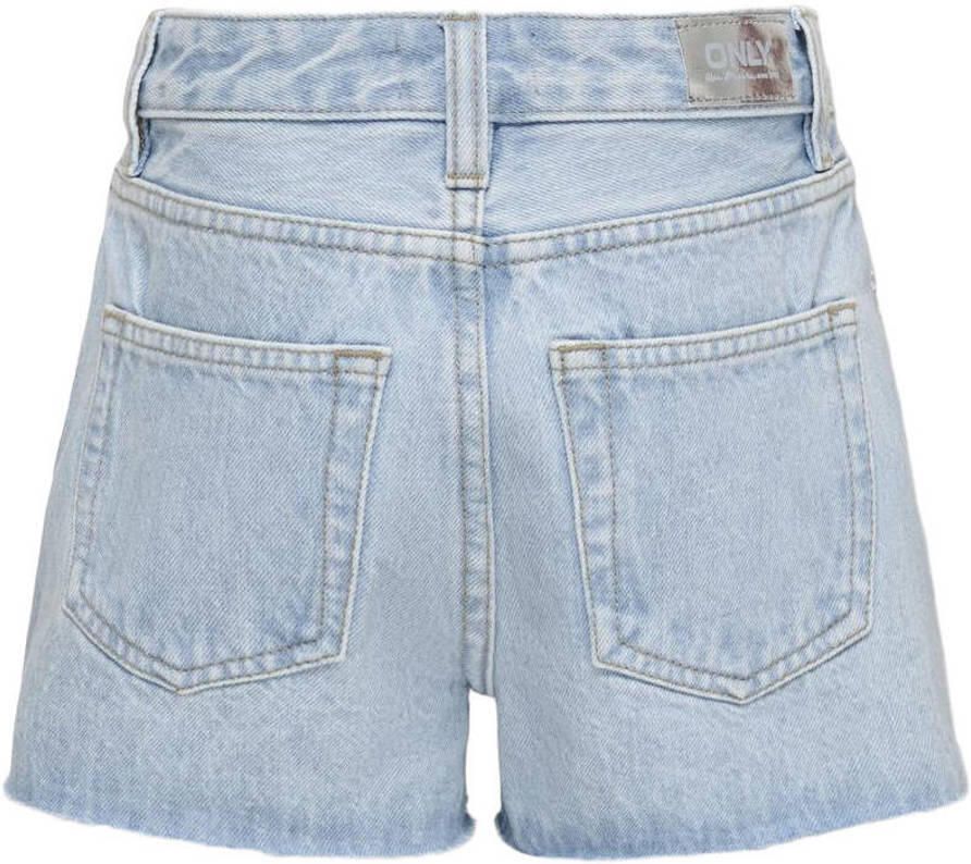 ONLY KIDS GIRL regular short light blue denim