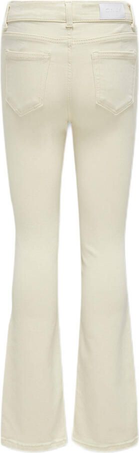 ONLY KIDS GIRL regular waist flared jeans ecru - Foto 3