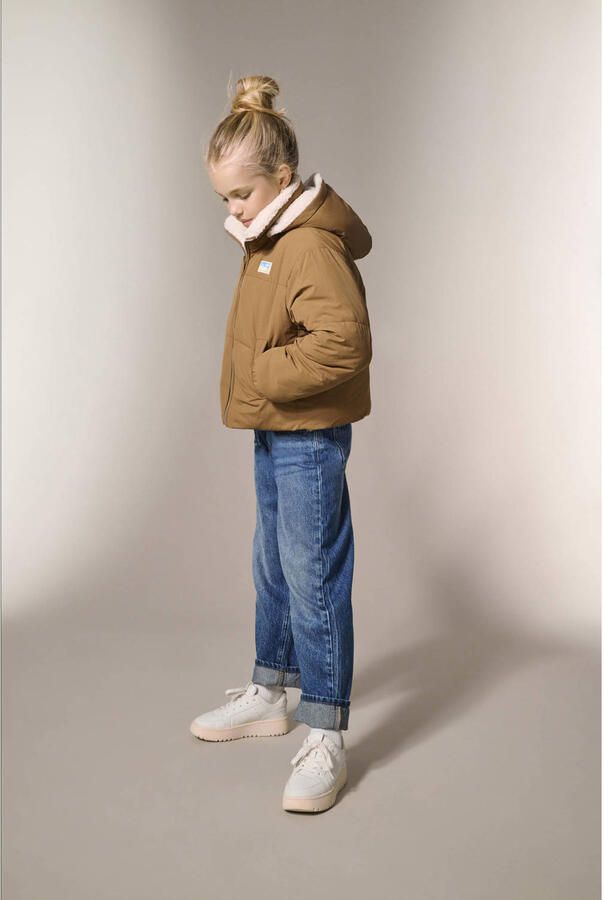 KIDS ONLY Gewatteerde jas KOGMARIA REVERSIBLE PUFFER JACKET OTW als pluche jas of gewatteerde jas draagbaar - Foto 3