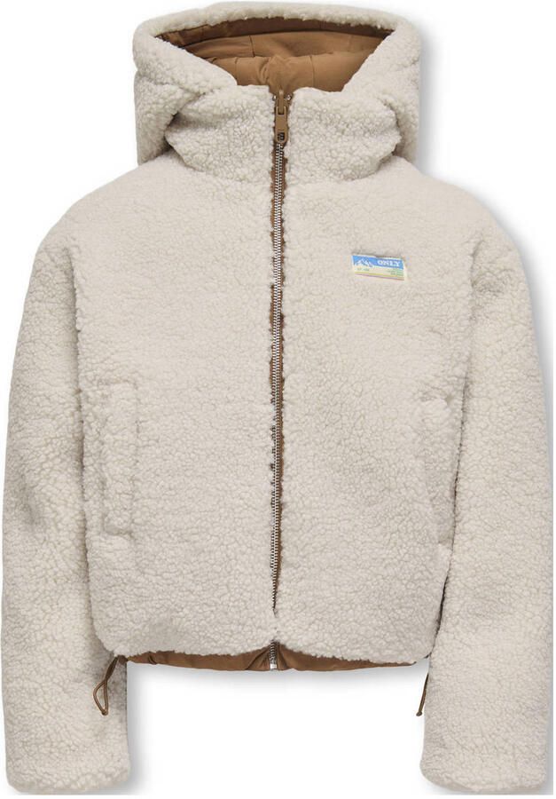 KIDS ONLY Gewatteerde jas KOGMARIA REVERSIBLE PUFFER JACKET OTW als pluche jas of gewatteerde jas draagbaar - Foto 2