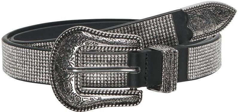 ONLY KIDS GIRL riem KOGPHOEBE met strass steentjes zwart