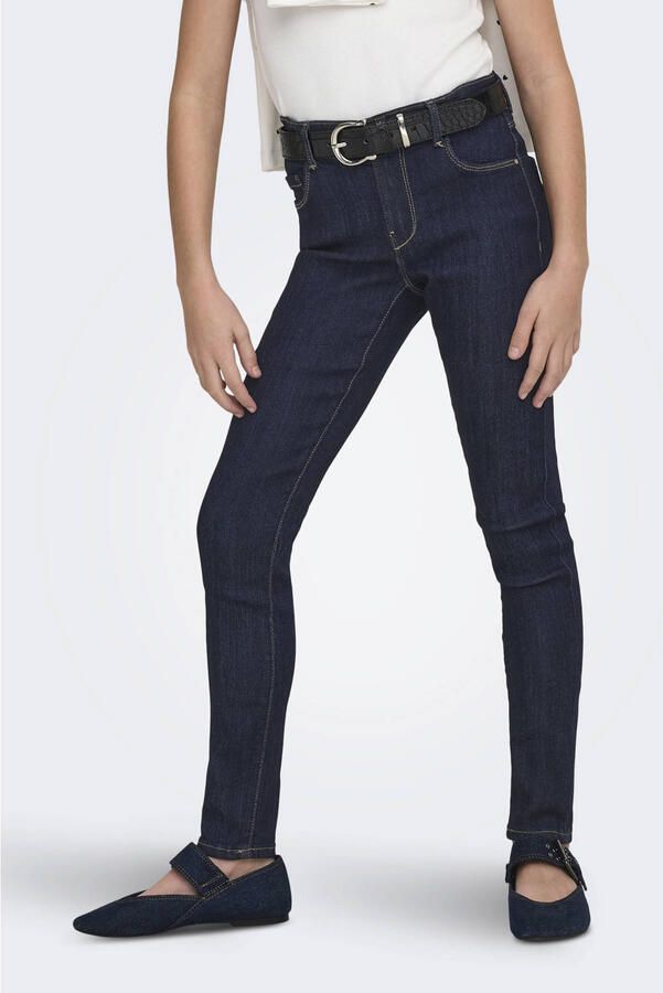 ONLY KIDS GIRL skinny jeans dark blue denim
