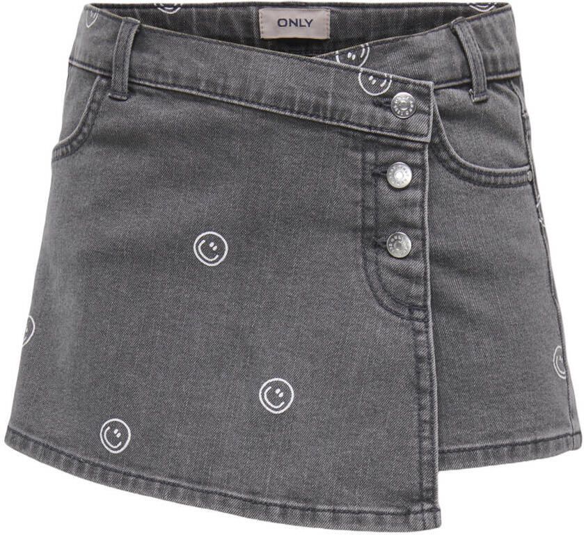 ONLY KIDS GIRL spijkerrok grey denim