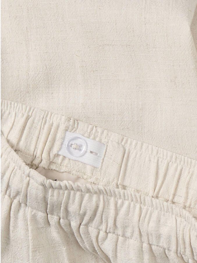 ONLY KIDS GIRL straight casual broek ecru - Foto 2