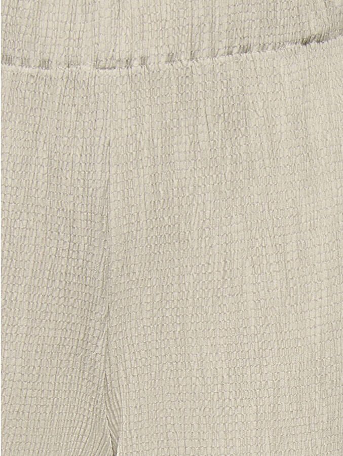 ONLY KIDS GIRL straight casual broek met textuur beige - Foto 2