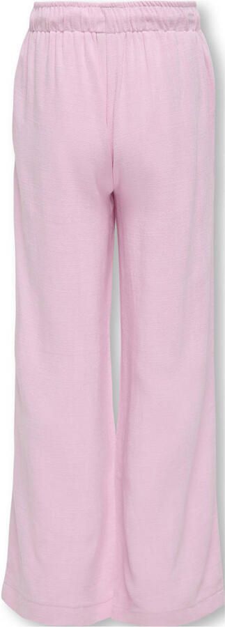 ONLY KIDS GIRL straight casual broek roze - Foto 3