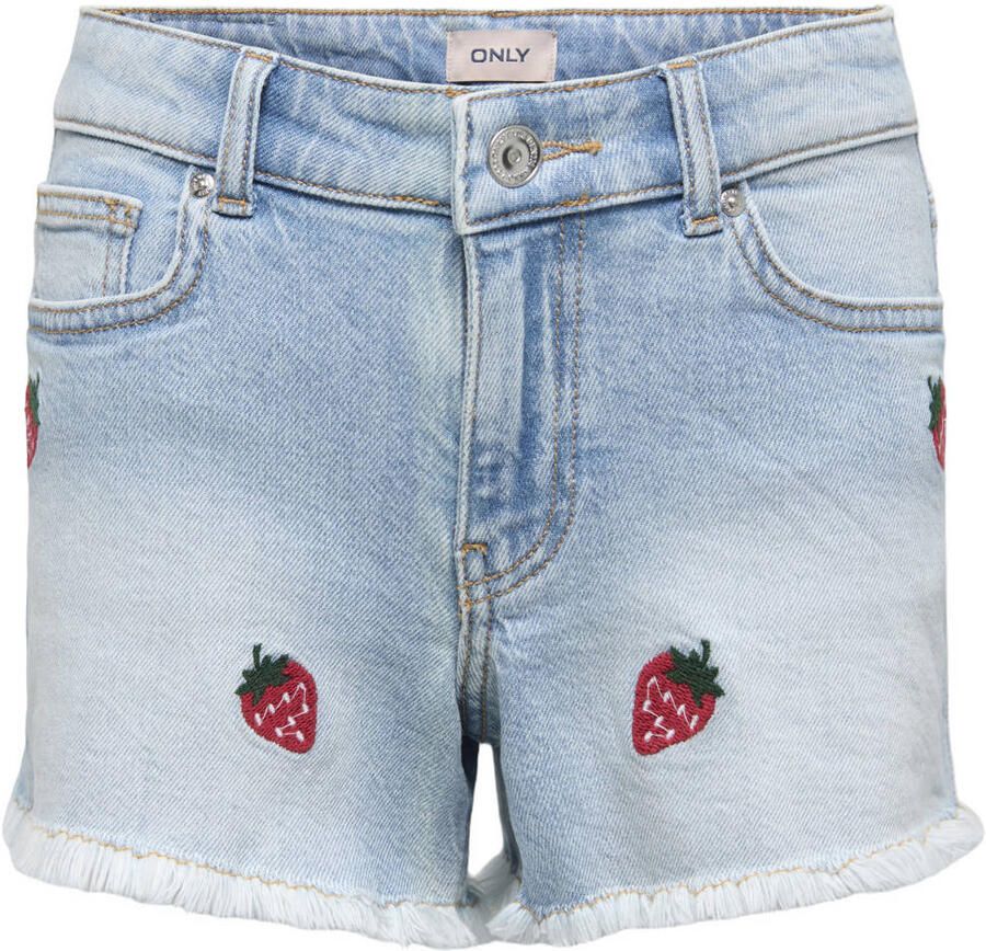 Only regular fit korte jeans van katoenmix model 'ROBYN'