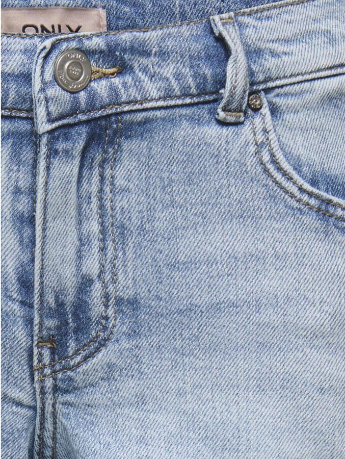Only KIDS GIRL straight fit denim short KOGROBYN light blue denim Korte broek Blauw 164 - Foto 3