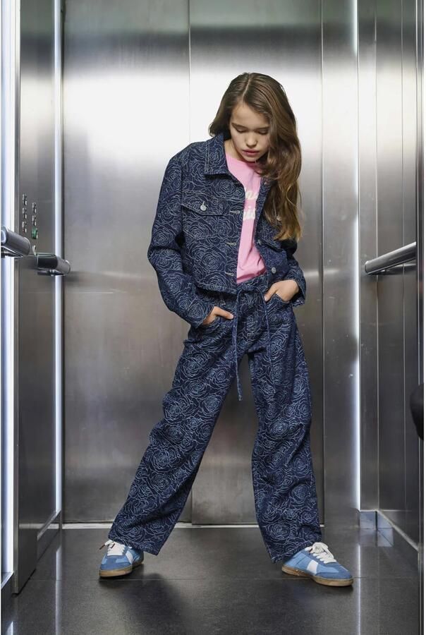 ONLY KIDS GIRL straight leg jeans dark blue denim - Foto 2