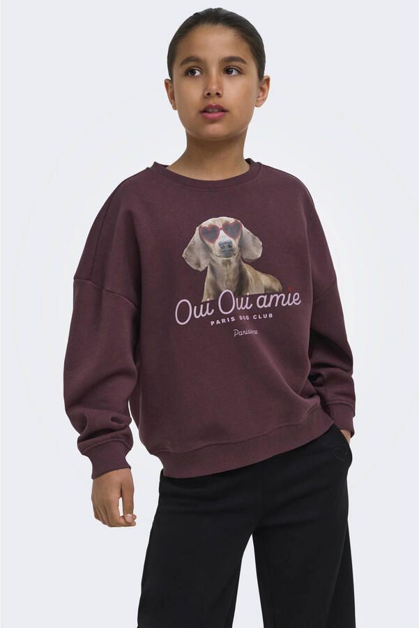 Kids Only Bila Print Sweater Meisjes