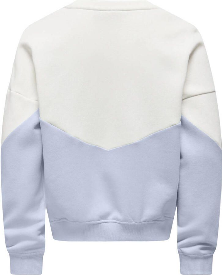 ONLY KIDS GIRL sweater lichtblauw - Foto 2