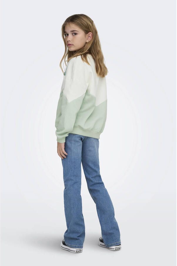ONLY KIDS GIRL sweater lichtgroen - Foto 2