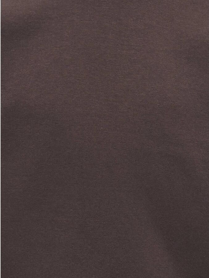ONLY KIDS GIRL sweater met backprint donkerbruin Backprint