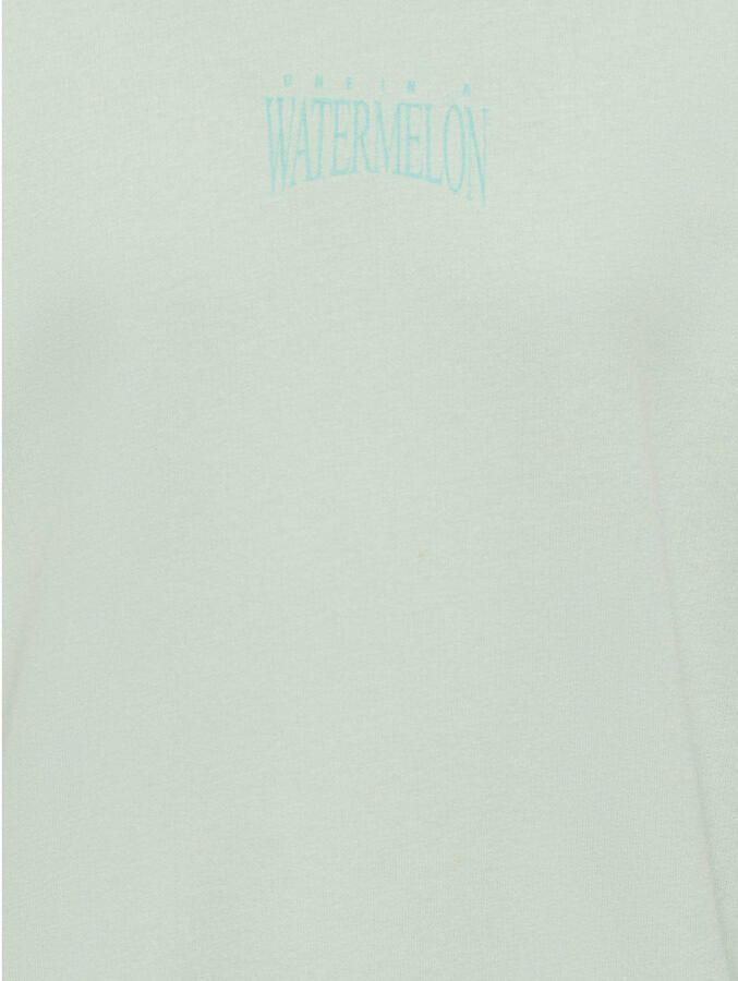 ONLY KIDS GIRL sweater met backprint mintgroen - Foto 2