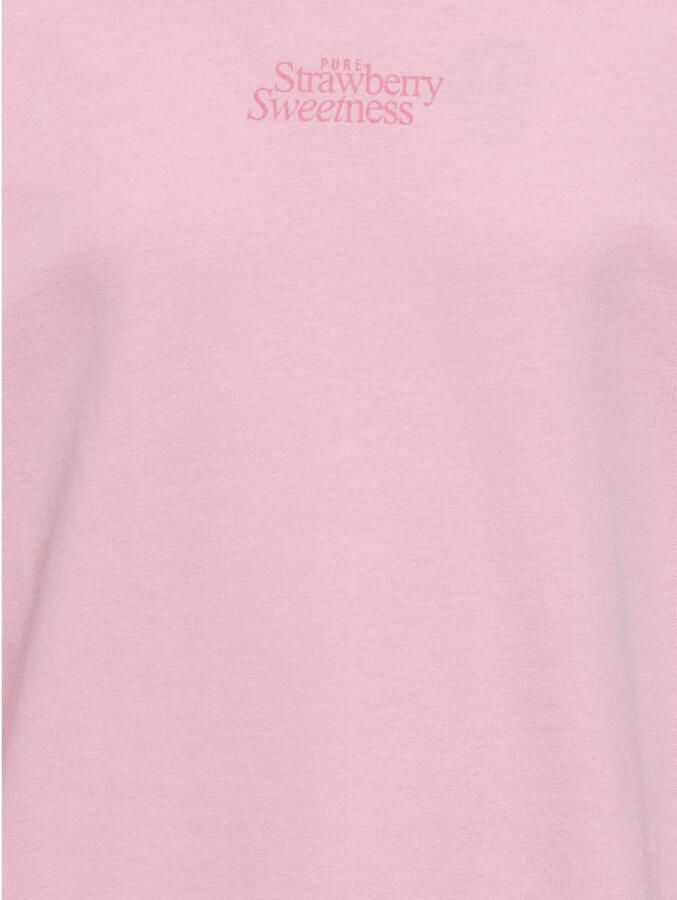 ONLY KIDS GIRL sweater met backprint roze - Foto 3