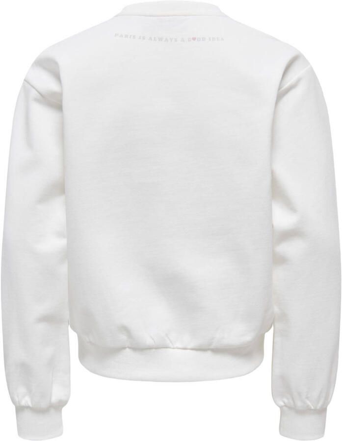 Kids Only Naomie Boxy Printed Sweater Meisjes - Foto 2