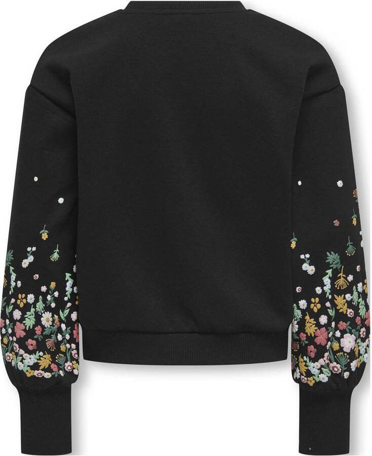 ONLY KIDS GIRL sweater zwart - Foto 2