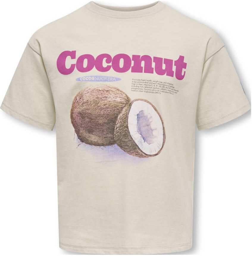 ONLY KIDS GIRL T-shirt beige