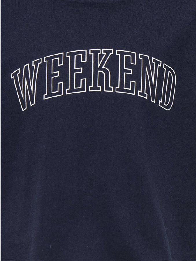 ONLY KIDS GIRL T-shirt donkerblauw