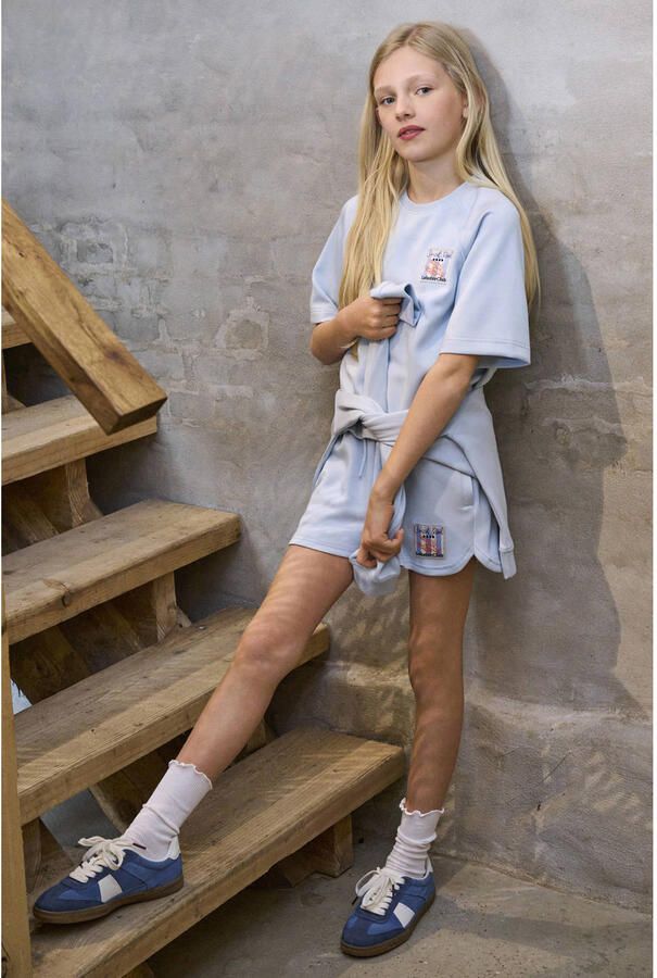 ONLY KIDS GIRL T-shirt lichtblauw - Foto 3