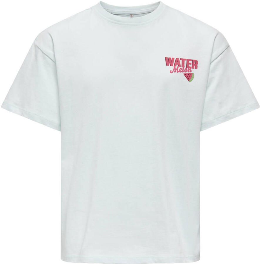 Only regular fit T-shirt van puur katoen model 'CANA'