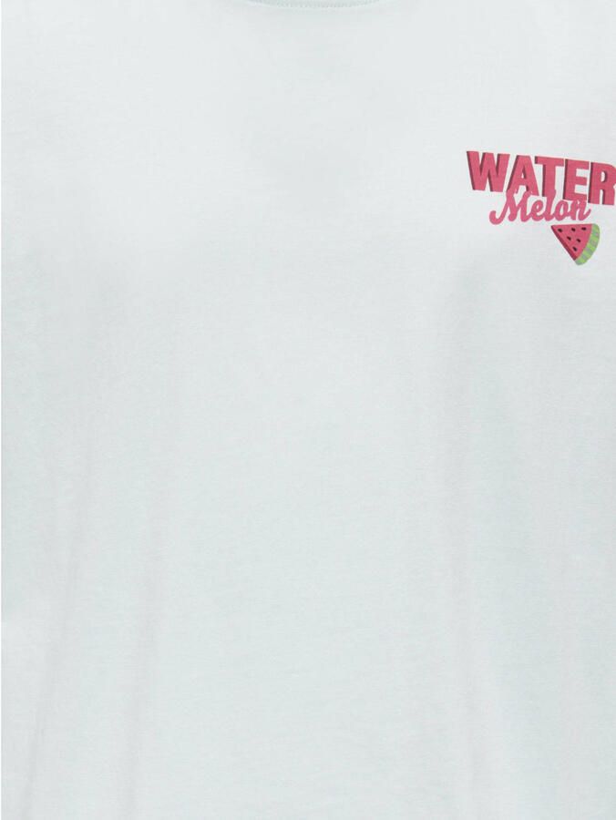 Only regular fit T-shirt van puur katoen model 'CANA' - Foto 3