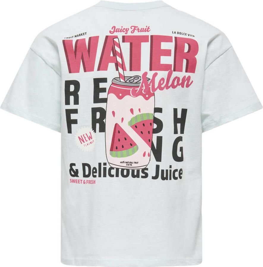 Only regular fit T-shirt van puur katoen model 'CANA' - Foto 2